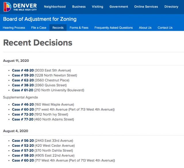 Update Zoning Board of Adjustment Case 3220 for Charity House